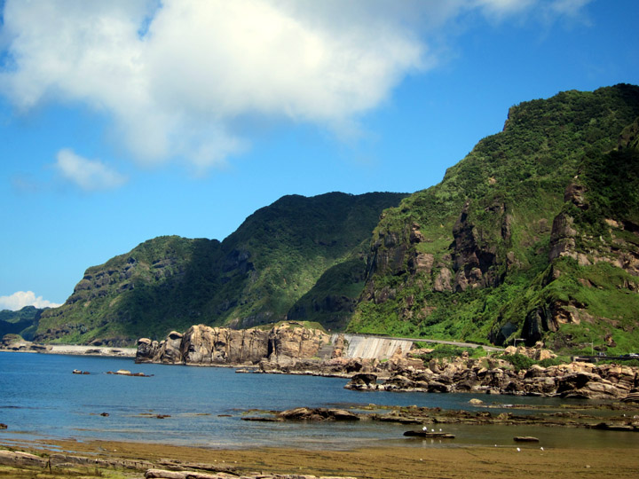 Beautiful Northern Taiwan coastline