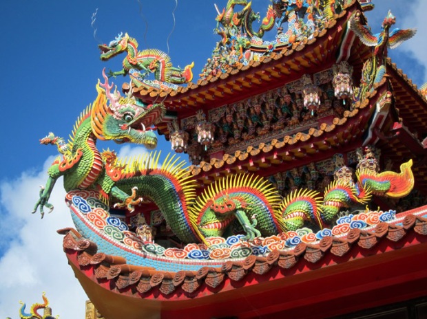 dragon, Shengming Temple