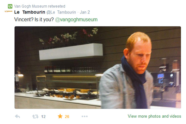 Van Gogh tweet