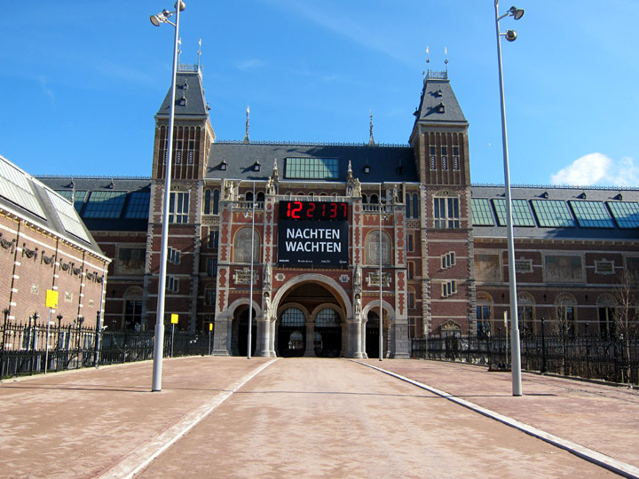 rijksmuseum re-opening countdown clock