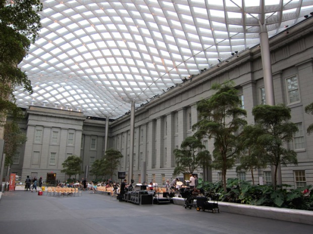 National Portrait Gallery and Smithsonian American Art Museums Inner courtyard