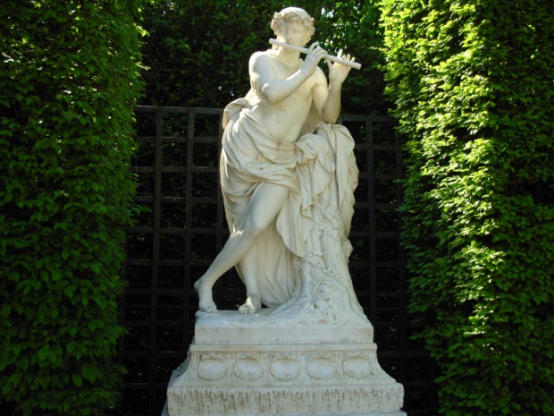 A Statue of Acis from the Grove of Domes, Gardens of Versailles 