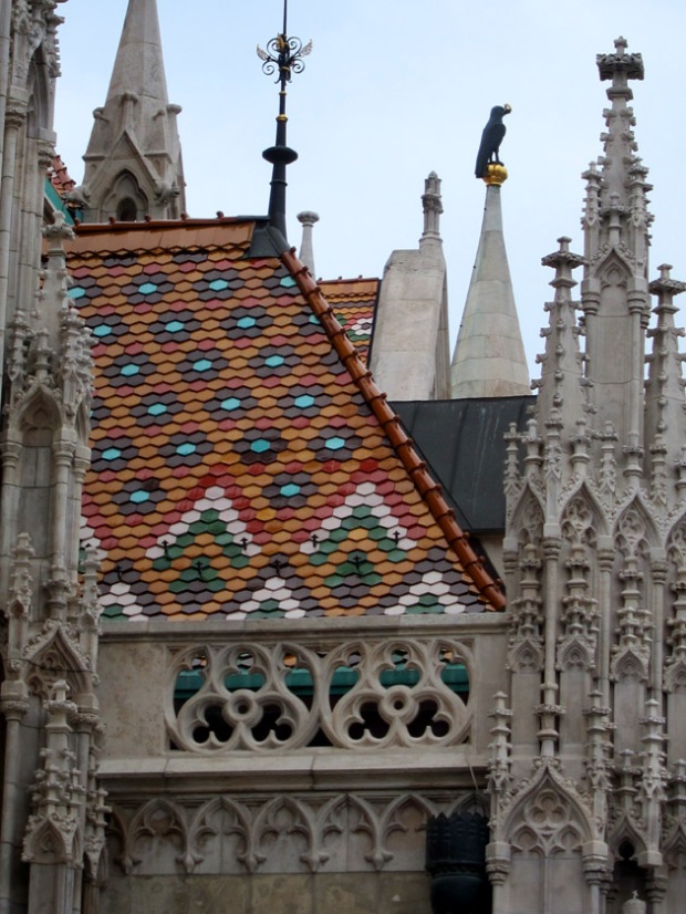 Matthias Church roof tiles