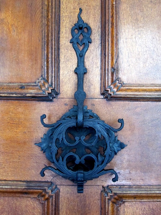 iron door knocker
