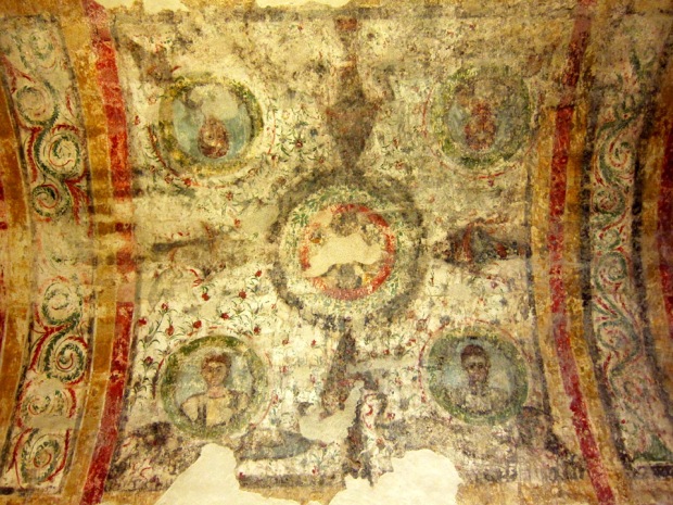 Ceiling in the Saints Peter and Paul Burial Chamber