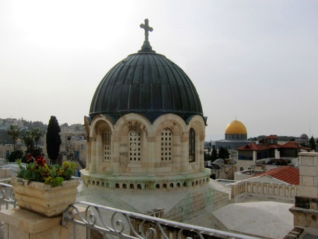 Ecce Homo Church and the Dome of the Rock