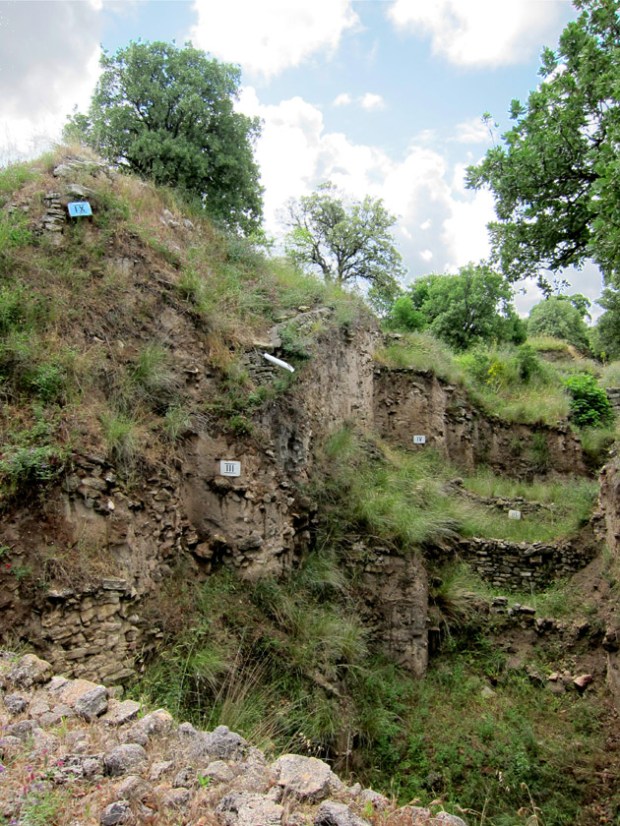 archaeological layers