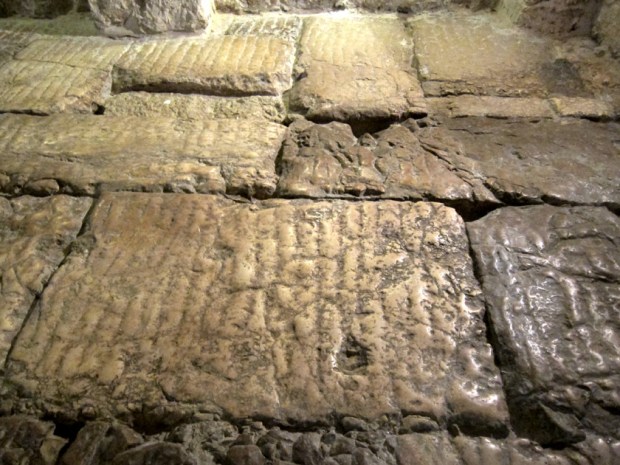 Roman street stones