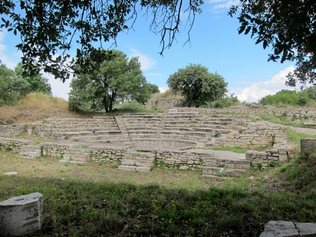 Roman theater, Troy, Turkey
