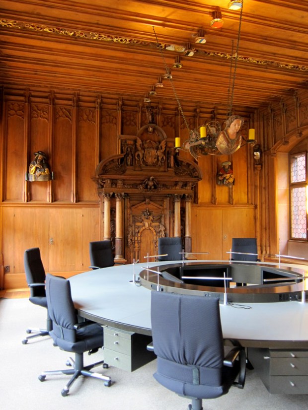 Medieval meeting room