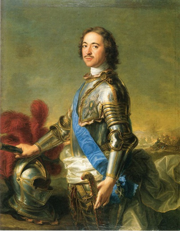 J.-M. Nattier , "Portrait of Peter the Great"