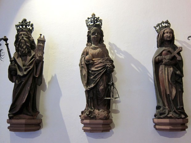 saint statues, Basel