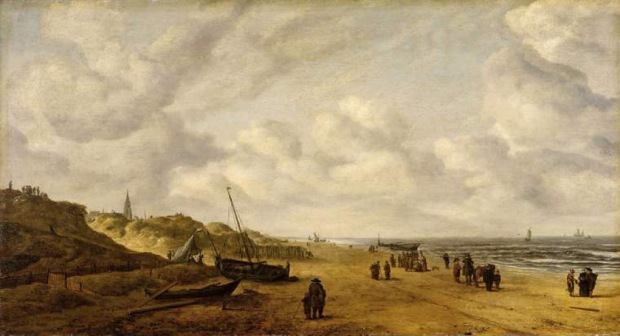 View of Scheveningen Sands before