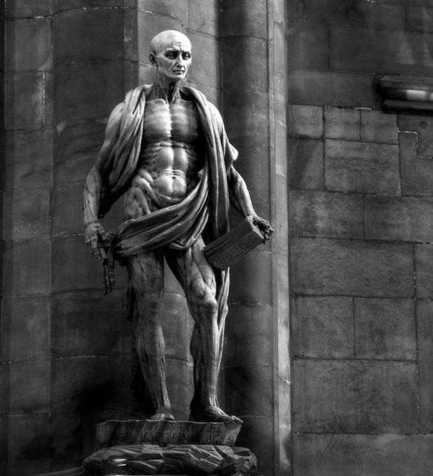 Marco d'Agrate - "Statue of St. Bartholomew, with his own skin"